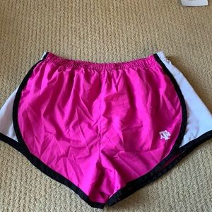 hot pink Nike A&M shorts